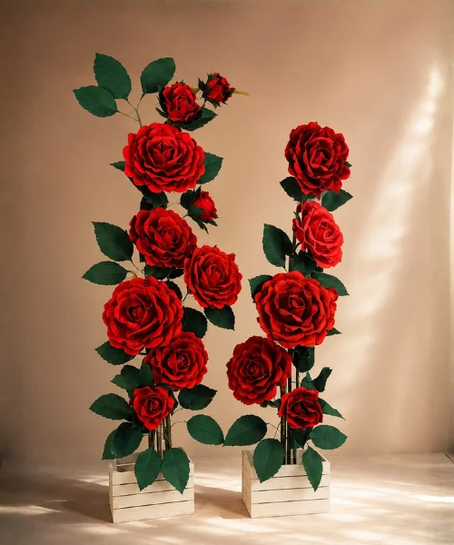 Wedding floral arch foam flowers